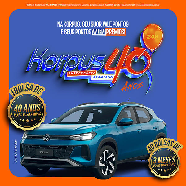 Regulamento Completo - Aniversário Korpus 40 Anos
